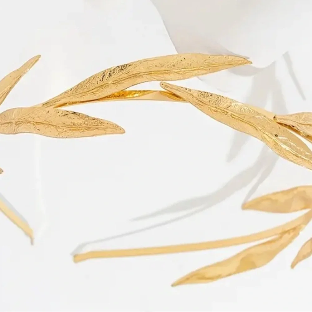 New Gold Leaf Headband Bridal ✨✨✨💕💕 Elegant